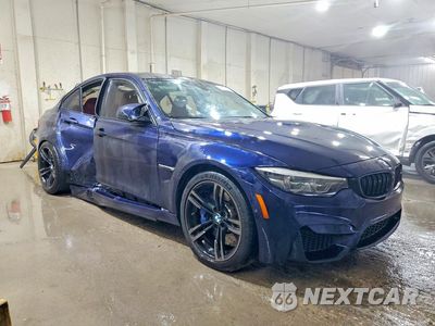 Czwarte zdjęcie samochodu z boku: 2018 BMW M3 VIN:WBS8M9C58J5J79209 - miniatura