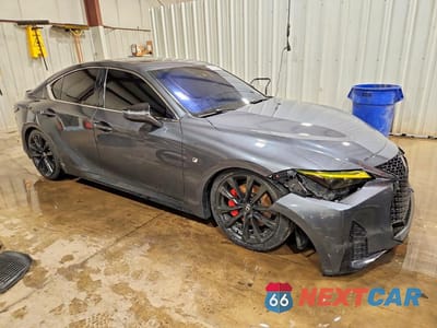 Czwarte zdjęcie samochodu z boku: 2021 LEXUS IS 350 F SPORT VIN:JTHGZ1E26M5020409 - miniatura