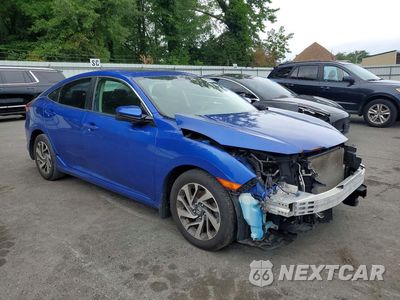Czwarte zdjęcie samochodu z boku: 2017 HONDA CIVIC VIN:19XFC2F73HE201752 - miniatura