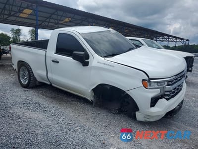 Czwarte zdjęcie samochodu z boku: 2023 CHEVROLET SILVERADO C1500 VIN:3GCNAAEK7PG337502 - miniatura