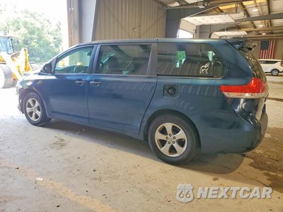 Drugie zdjęcie samochodu z przodu: 2011 TOYOTA SIENNA BASE 7-PASSENGER VIN:5TDKA3DCXBS002706 - miniatura
