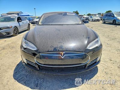 Piąte zdjęcie samochodu w środku: 2014 TESLA MODEL S VIN:5YJSA1H10EFP28662 - miniatura