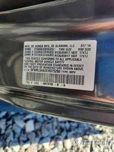 Zdjęcie 13 z 13 samochodu: 2014 HONDA ODYSSEY EXL VIN:5FNRL5H62EB075280 - miniatura