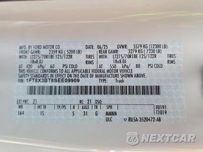 Zdjęcie 12 z 12 samochodu: 2025 FORD F350 SUPER DUTY VIN:1FT8X3BT8SEE09909 - miniatura