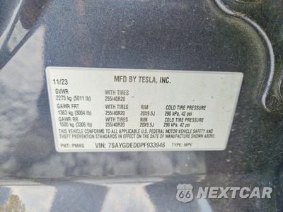 Zdjęcie 13 z 13 samochodu: 2023 TESLA MODEL Y VIN:7SAYGDED0PF933946 - miniatura