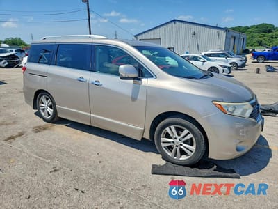 Czwarte zdjęcie samochodu z boku: 2012 NISSAN QUEST S/SV/SL/LE VIN:JN8AE2KP3C9039679 - miniatura