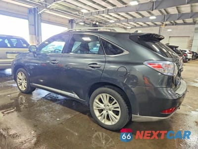 Drugie zdjęcie samochodu z przodu: 2011 LEXUS RX 450H VIN:JTJBC1BA2B2040354 - miniatura