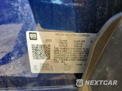 Zdjęcie 12 z 12 samochodu: 2024 CHEVROLET TRAX 1LT VIN:KL77LHE28RC090831 - miniatura