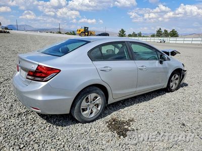 Trzecie zdjęcie samochodu z tyłu: 2015 HONDA CIVIC LX VIN:2HGFB2E50FH535078 - miniatura