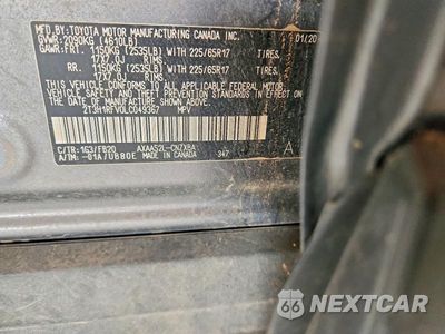 Zdjęcie 13 z 13 samochodu: 2020 TOYOTA RAV4 LE VIN:2T3H1RFV0LC049367 - miniatura