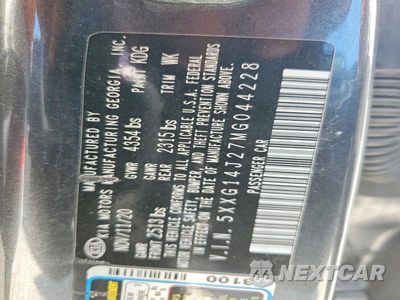 Zdjęcie 12 z 12 samochodu: 2021 KIA K5 LXS VIN:5XXG14J27MG044228 - miniatura