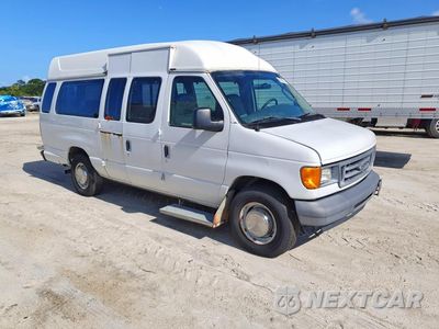 Czwarte zdjęcie samochodu z boku: 2006 FORD ECONOLINE E250 VAN VIN:1FTNS24L86DB03832 - miniatura