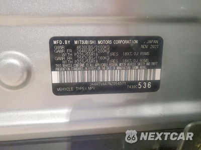 Zdjęcie 14 z 14 samochodu: 2022 MITSUBISHI ECLIPSE CROSS LE VIN:JA4ATVAA7NZ054571 - miniatura