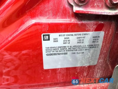 Zdjęcie 12 z 12 samochodu: 2010 CADILLAC CTS LUXURY COLLECTION VIN:1G6DG5EG7A0101590 - miniatura
