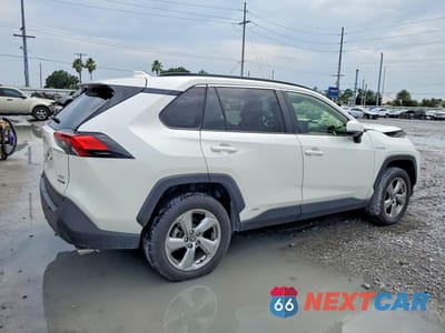 Trzecie zdjęcie samochodu z tyłu: 2021 TOYOTA RAV4 HYBRID XLE PREMIUM VIN:JTMB6RFVXMD009575 - miniatura