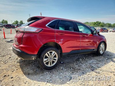Trzecie zdjęcie samochodu z tyłu: 2017 FORD EDGE SEL VIN:2FMPK4J90HBC67173 - miniatura