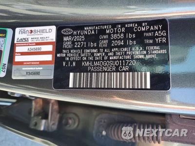 Zdjęcie 12 z 12 samochodu: 2025 HYUNDAI ELANTRA SEL SPORT VIN:KMHLM4DG0SU011720 - miniatura