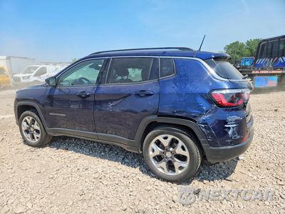 Drugie zdjęcie samochodu z przodu: 2020 JEEP COMPASS LIMITED VIN:3C4NJDCB2LT185358 - miniatura