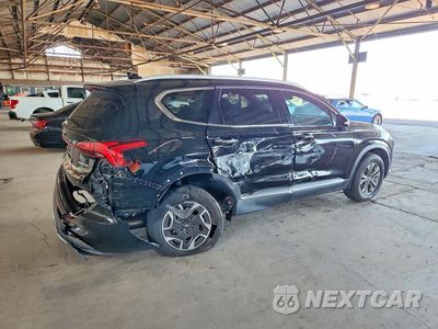 Trzecie zdjęcie samochodu z tyłu: 2025 HYUNDAI SANTA FE BLUE VIN:KM8S2DA13NU047553 - miniatura