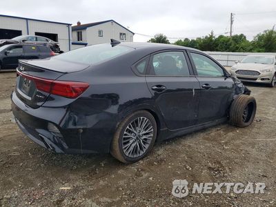 Trzecie zdjęcie samochodu z tyłu: 2022 KIA FORTE GT LINE VIN:3KPF54ADXNE454355 - miniatura