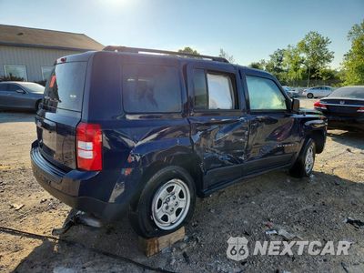 Trzecie zdjęcie samochodu z tyłu: 2017 JEEP PATRIOT SPORT VIN:1C4NJRBB4HD105456 - miniatura