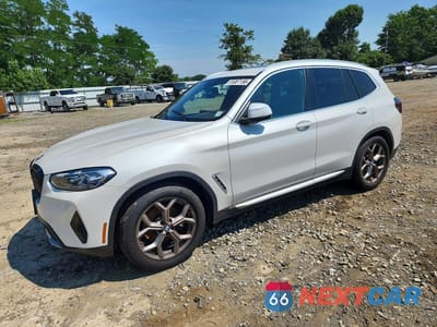 2022 BMW X3 5UX53DP08N9M73883 - główne zdjęcie licytacji z USA - miniatura