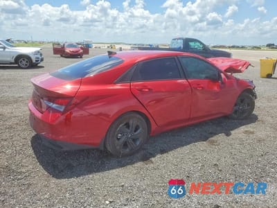 Trzecie zdjęcie samochodu z tyłu: 2022 HYUNDAI ELANTRA SEL VIN:KMHLM4AG9NU317825 - miniatura