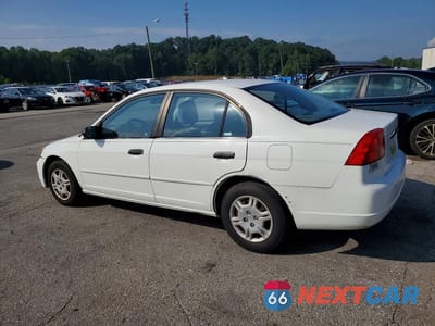 Drugie zdjęcie samochodu z przodu: 2001 HONDA CIVIC LX VIN:1HGES16591L018085 - miniatura