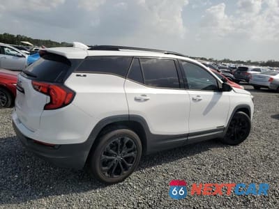 Trzecie zdjęcie samochodu z tyłu: 2021 GMC TERRAIN SLE VIN:3GKALMEV6ML313056 - miniatura