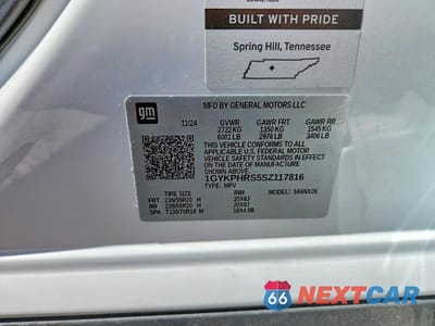 Zdjęcie 13 z 13 samochodu: 2025 CADILLAC XT6 SPORT PLATINUM VIN:1GYKPHRS5SZ117816 - miniatura