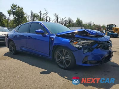 Czwarte zdjęcie samochodu z boku: 2023 ACURA INTEGRA A-SPEC VIN:19UDE4H37PA018431 - miniatura