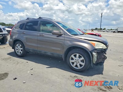 Czwarte zdjęcie samochodu z boku: 2009 HONDA CR-V EXL VIN:5J6RE48719L010575 - miniatura