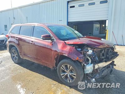 Czwarte zdjęcie samochodu z boku: 2017 TOYOTA HIGHLANDER LE PLUS VIN:5TDZZRFH6HS204552 - miniatura