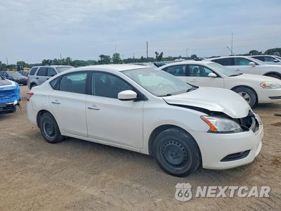 Czwarte zdjęcie samochodu z boku: 2013 NISSAN SENTRA S VIN:3N1AB7AP7DL688058 - miniatura
