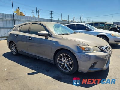 Czwarte zdjęcie samochodu z boku: 2015 LEXUS CT 200 VIN:JTHKD5BH0F2219677 - miniatura