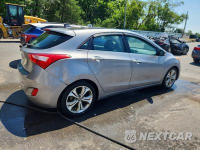Trzecie zdjęcie samochodu z tyłu: 2013 HYUNDAI ELANTRA GT BASE VIN:KMHD35LE4DU089918 - miniatura