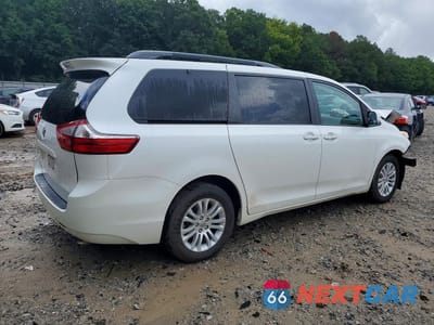 Trzecie zdjęcie samochodu z tyłu: 2016 TOYOTA SIENNA XLE 8-PASSENGER VIN:5TDYK3DC2GS757394 - miniatura