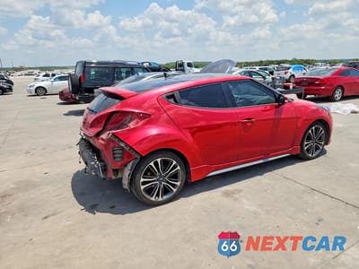 Trzecie zdjęcie samochodu z tyłu: 2016 HYUNDAI VELOSTER TURBO VIN:KMHTC6AE4GU260238 - miniatura