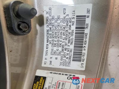 Zdjęcie 12 z 12 samochodu: 2006 TOYOTA TACOMA BASE VIN:5TENX22N96Z173661 - miniatura