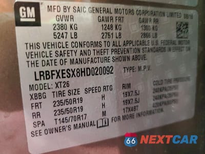Zdjęcie 12 z 12 samochodu: 2017 BUICK ENVISION PREMIUM VIN:LRBFXESX8HD020092 - miniatura