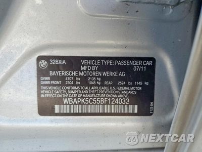 Zdjęcie 12 z 12 samochodu: 2011 BMW 328 XI SULEV VIN:WBAPK5C55BF124033 - miniatura