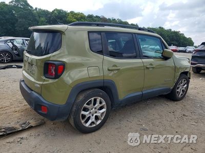 Trzecie zdjęcie samochodu z tyłu: 2015 JEEP RENEGADE LATITUDE VIN:ZACCJABT0FPB56114 - miniatura