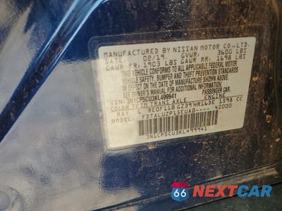 Zdjęcie 13 z 13 samochodu: 2019 NISSAN MURANO VIN:3N1CP5CU3KL499941 - miniatura