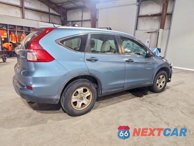 Trzecie zdjęcie samochodu z tyłu: 2015 HONDA CR-V LX VIN:5J6RM4H33FL036297 - miniatura