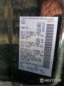 Zdjęcie 13 z 13 samochodu: 2023 NISSAN ROGUE SV VIN:5N1BT3BB3PC949336 - miniatura