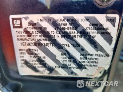 Zdjęcie 12 z 12 samochodu: 2006 GMC SIERRA K2500 HEAVY DUTY VIN:1GTHK23D16F140717 - miniatura