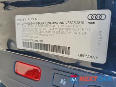Zdjęcie 12 z 12 samochodu: 2018 AUDI A5 PREMIUM PLUS S-LINE VIN:WAUENCF54JA005688 - miniatura