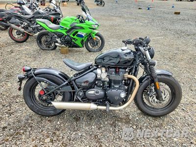 2024 TRIUMPH MOTORCYCLE BONNEVILLE BOBBER SMTD53HL8RTBP5728 - główne zdjęcie licytacji z USA - miniatura