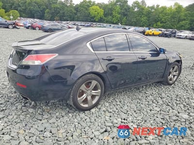 Trzecie zdjęcie samochodu z tyłu: 2012 ACURA TL VIN:19UUA9F55CA009492 - miniatura