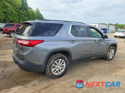 Trzecie zdjęcie samochodu z tyłu: 2019 CHEVROLET TRAVERSE LT VIN:1GNERGKW4KJ256474 - miniatura
